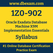 1Z0-902 Syllabus, 1Z0-902 Latest Dumps PDF, Oracle Exadata Database Machine X9M Implementation Essentials Dumps, 1Z0-902 Free Download PDF Dumps, Exadata X9M Dumps