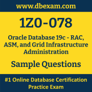 1Z0-078 PDF, 1Z0-078 Dumps PDF Free Download, 1Z0-078 Latest Dumps Free PDF, Database RAC, ASM, and Grid Infrastructure Administration PDF Dumps