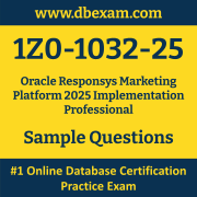 1Z0-1032-25 PDF, 1Z0-1032-25 Dumps PDF Free Download, 1Z0-1032-25 Latest Dumps Free PDF, Responsys Marketing Platform Implementation Professional PDF Dumps