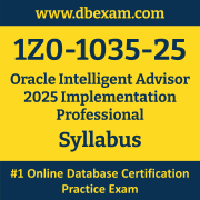 1Z0-1035-25 Syllabus, 1Z0-1035-25 Latest Dumps PDF, Oracle Intelligent Advisor Implementation Professional Dumps, 1Z0-1035-25 Free Download PDF Dumps, Intelligent Advisor Implementation Professional Dumps