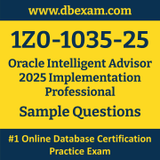 1Z0-1035-25 PDF, 1Z0-1035-25 Dumps PDF Free Download, 1Z0-1035-25 Latest Dumps Free PDF, Intelligent Advisor Implementation Professional PDF Dumps