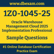 1Z0-1045-25 PDF, 1Z0-1045-25 Dumps PDF Free Download, 1Z0-1045-25 Latest Dumps Free PDF, Warehouse Management Cloud Implementation Professional PDF Dumps