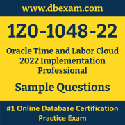 1Z0-1048-22 PDF, 1Z0-1048-22 Dumps PDF Free Download, 1Z0-1048-22 Latest Dumps Free PDF, Time and Labor Cloud Implementation Professional PDF Dumps