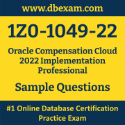 1Z0-1049-22 PDF, 1Z0-1049-22 Dumps PDF Free Download, 1Z0-1049-22 Latest Dumps Free PDF, Compensation Cloud Implementation Professional PDF Dumps