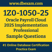 1Z0-1050-25 PDF, 1Z0-1050-25 Dumps PDF Free Download, 1Z0-1050-25 Latest Dumps Free PDF, Payroll Cloud Implementation Professional PDF Dumps