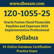 1Z0-1055-25 Syllabus, 1Z0-1055-25 Latest Dumps PDF, Oracle Fusion Cloud Financials Payables and Expenses Implementation Professional Dumps, 1Z0-1055-25 Free Download PDF Dumps, Fusion Cloud Financials Payables and Expenses Implementation Professional Dumps