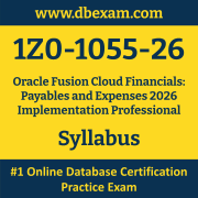 1Z0-1055-26 Syllabus, 1Z0-1055-26 Latest Dumps PDF, Oracle Fusion Cloud Financials Payables and Expenses Implementation Professional Dumps, 1Z0-1055-26 Free Download PDF Dumps, Fusion Cloud Financials Payables and Expenses Implementation Professional Dumps