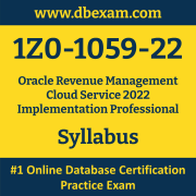 1Z0-1059-22 Syllabus, 1Z0-1059-22 Latest Dumps PDF, Oracle Revenue Management Cloud Service Implementation Professional Dumps, 1Z0-1059-22 Free Download PDF Dumps, Revenue Management Cloud Service Implementation Professional Dumps