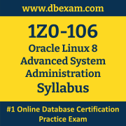 1Z0-106 Syllabus, 1Z0-106 Latest Dumps PDF, Oracle Linux Advanced System Administration Dumps, 1Z0-106 Free Download PDF Dumps, Linux Advanced System Administration Dumps