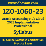 1Z0-1060-23 Syllabus, 1Z0-1060-23 Latest Dumps PDF, Oracle Accounting Hub Cloud Implementation Professional Dumps, 1Z0-1060-23 Free Download PDF Dumps, Accounting Hub Cloud Implementation Professional Dumps