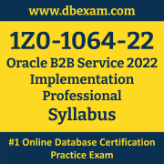 1Z0-1064-22 Syllabus, 1Z0-1064-22 Latest Dumps PDF, Oracle B2B Service Implementation Professional Dumps, 1Z0-1064-22 Free Download PDF Dumps, B2B Service Implementation Professional Dumps