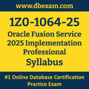 1Z0-1064-25 Syllabus, 1Z0-1064-25 Latest Dumps PDF, Oracle Fusion Service Implementation Professional Dumps, 1Z0-1064-25 Free Download PDF Dumps, Fusion Service Implementation Professional Dumps