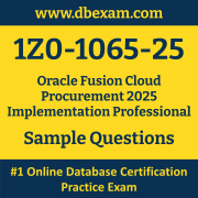 1Z0-1065-25 PDF, 1Z0-1065-25 Dumps PDF Free Download, 1Z0-1065-25 Latest Dumps Free PDF, Fusion Cloud Procurement Implementation Professional PDF Dumps
