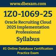 1Z0-1069-25 Syllabus, 1Z0-1069-25 Latest Dumps PDF, Oracle Recruiting Cloud Implementation Professional Dumps, 1Z0-1069-25 Free Download PDF Dumps, Recruiting Cloud Implementation Professional Dumps