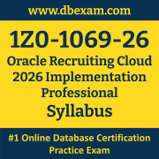 1Z0-1069-26 Syllabus, 1Z0-1069-26 Latest Dumps PDF, Oracle Recruiting Cloud Implementation Professional Dumps, 1Z0-1069-26 Free Download PDF Dumps, Recruiting Cloud Implementation Professional Dumps