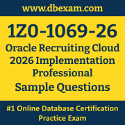 1Z0-1069-26 PDF, 1Z0-1069-26 Dumps PDF Free Download, 1Z0-1069-26 Latest Dumps Free PDF, Recruiting Cloud Implementation Professional PDF Dumps