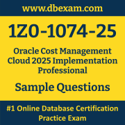 1Z0-1074-25 PDF, 1Z0-1074-25 Dumps PDF Free Download, 1Z0-1074-25 Latest Dumps Free PDF, Cost Management Cloud Implementation Professional PDF Dumps