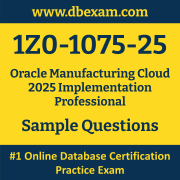 1Z0-1075-25 PDF, 1Z0-1075-25 Dumps PDF Free Download, 1Z0-1075-25 Latest Dumps Free PDF, Manufacturing Cloud Implementation Professional PDF Dumps