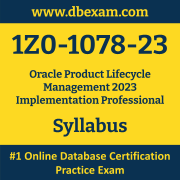 1Z0-1078-23 Syllabus, 1Z0-1078-23 Latest Dumps PDF, Oracle Product Lifecycle Management Implementation Professional Dumps, 1Z0-1078-23 Free Download PDF Dumps, Product Lifecycle Management Implementation Professional Dumps