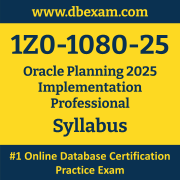 1Z0-1080-25 Syllabus, 1Z0-1080-25 Latest Dumps PDF, Oracle Planning Implementation Professional Dumps, 1Z0-1080-25 Free Download PDF Dumps, Planning Implementation Professional Dumps