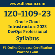 1Z0-1109-23 Syllabus, 1Z0-1109-23 Latest Dumps PDF, Oracle Cloud Infrastructure DevOps Professional Dumps, 1Z0-1109-23 Free Download PDF Dumps, Cloud Infrastructure DevOps Professional Dumps
