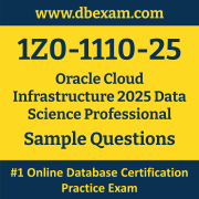 1Z0-1110-25 PDF, 1Z0-1110-25 Dumps PDF Free Download, 1Z0-1110-25 Latest Dumps Free PDF, Cloud Infrastructure Data Science Professional PDF Dumps