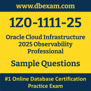 1Z0-1111-25 PDF, 1Z0-1111-25 Dumps PDF Free Download, 1Z0-1111-25 Latest Dumps Free PDF, Cloud Infrastructure Observability Professional PDF Dumps
