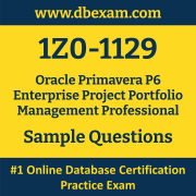 1Z0-1129 PDF, 1Z0-1129 Dumps PDF Free Download, 1Z0-1129 Latest Dumps Free PDF, Primavera P6 Enterprise Project Portfolio Management Professional PDF Dumps