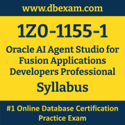 1Z0-1155-1 Syllabus, 1Z0-1155-1 Latest Dumps PDF, Oracle AI Agent Studio for Fusion Applications Developers Professional Dumps, 1Z0-1155-1 Free Download PDF Dumps, AI Agent Studio for Fusion Applications Developers Professional Dumps