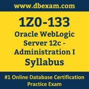 1Z0-133 Syllabus, 1Z0-133 Latest Dumps PDF, Oracle WebLogic Server Administration I Dumps, 1Z0-133 Free Download PDF Dumps, WLS administrator Dumps