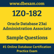 1Z0-182 PDF, 1Z0-182 Dumps PDF Free Download, 1Z0-182 Latest Dumps Free PDF, Database ai Administration Associate PDF Dumps