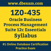 1Z0-435 Syllabus, 1Z0-435 Latest Dumps PDF, Oracle Business Process Management Suite Essentials Dumps, 1Z0-435 Free Download PDF Dumps, Business Process Management Suite Essentials Dumps