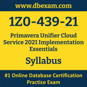 1Z0-439-21 Syllabus, 1Z0-439-21 Latest Dumps PDF, Oracle Primavera Unifier Cloud Service Implementation Essentials Dumps, 1Z0-439-21 Free Download PDF Dumps, Primavera Unifier Cloud Service Implementation Essentials Dumps