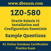 1Z0-580 PDF, 1Z0-580 Dumps PDF Free Download, 1Z0-580 Latest Dumps Free PDF, Oracle Solaris 11 Installation and Configuration EsseSolaris Installation and Configuration Essentialsntials PDF Dumps