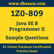 1Z0-809 PDF, 1Z0-809 Dumps PDF Free Download, 1Z0-809 Latest Dumps Free PDF, Java SE Programmer II PDF Dumps