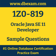 1Z0-819 PDF, 1Z0-819 Dumps PDF Free Download, 1Z0-819 Latest Dumps Free PDF, Java SE Developer PDF Dumps