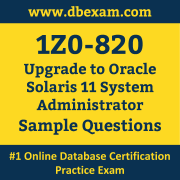 1Z0-820 PDF, 1Z0-820 Dumps PDF Free Download, 1Z0-820 Latest Dumps Free PDF, Upgrade Solaris System Administrator PDF Dumps