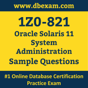 1Z0-821 PDF, 1Z0-821 Dumps PDF Free Download, 1Z0-821 Latest Dumps Free PDF, Solaris System Administration PDF Dumps