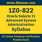 1Z0-822 Syllabus, 1Z0-822 Latest Dumps PDF, Oracle Solaris Advanced System Administration Dumps, 1Z0-822 Free Download PDF Dumps, Solaris Advanced System Administration Dumps