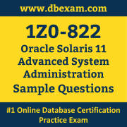 1Z0-822 PDF, 1Z0-822 Dumps PDF Free Download, 1Z0-822 Latest Dumps Free PDF, Solaris Advanced System Administration PDF Dumps