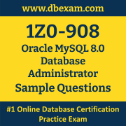 1Z0-908 PDF, 1Z0-908 Dumps PDF Free Download, 1Z0-908 Latest Dumps Free PDF, MySQL Database Administrator PDF Dumps
