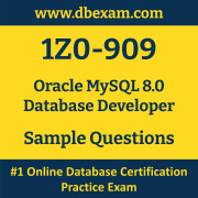 1Z0-909 PDF, 1Z0-909 Dumps PDF Free Download, 1Z0-909 Latest Dumps Free PDF, MySQL Database Developer PDF Dumps