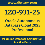 1Z0-931-25 Dumps, 1Z0-931-25 Exam Dumps Free Download, 1Z0-931-25 Questions and Answers PDF Free Download, 1Z0-931-25 PDF Dumps, 1Z0-931-25 Braindumps