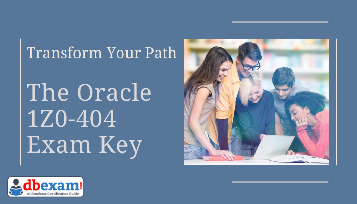 Use proven strategies and practice exams to prepare for the 1Z0-404 exam confidently. Unlock your potential and soar in the world of Oracle.