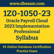 1Z0-1050-23 Syllabus, 1Z0-1050-23 Latest Dumps PDF, Oracle Payroll Cloud Implementation Professional Dumps, 1Z0-1050-23 Free Download PDF Dumps, Payroll Cloud Implementation Professional Dumps