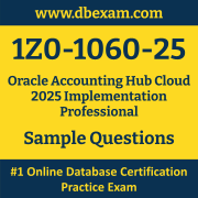 1Z0-1060-25 PDF, 1Z0-1060-25 Dumps PDF Free Download, 1Z0-1060-25 Latest Dumps Free PDF, Accounting Hub Cloud Implementation Professional PDF Dumps
