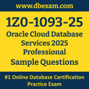 1Z0-1093-25 PDF, 1Z0-1093-25 Dumps PDF Free Download, 1Z0-1093-25 Latest Dumps Free PDF, Cloud Database Services Professional PDF Dumps