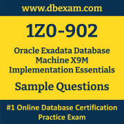 1Z0-902 PDF, 1Z0-902 Dumps PDF Free Download, 1Z0-902 Latest Dumps Free PDF, Exadata Database Machine X9M Implementation Essentials PDF Dumps