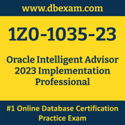 1Z0-1035-23: Oracle Intelligent Advisor 2023 Implementation Professional