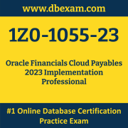 1Z0-1055-23: Oracle Financials Cloud Payables 2023 Implementation Professional